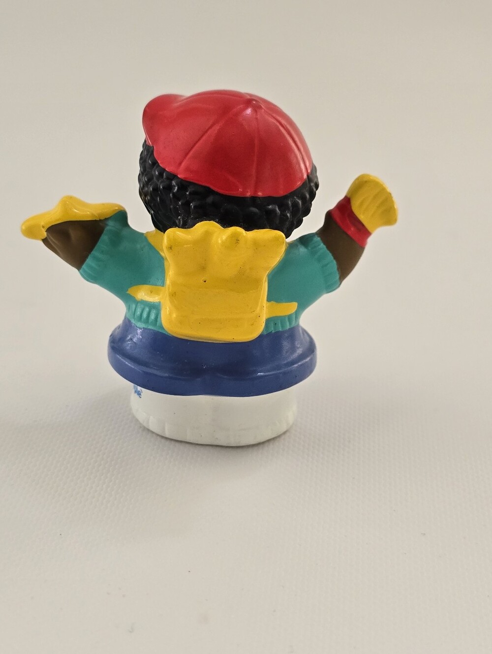 Fisher Price Little People Artist Student Figure Paintbrush Backpack - Picture 4 of 7